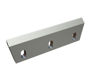 Rotor knife 220x68x14, PremiumCut, 3 slotted holes, cutting edge 2.5x55°/50°, X version for Netzsch-Condux Mahltechnik GmbH 