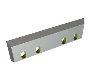 Rotor knife 317x84x16, Eco Line, 4 slotted holes, cutting edge 45°, X version for Getecha GmbH 