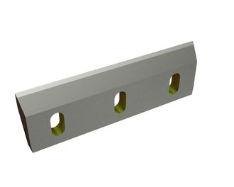 Rotor knife 320x100x22 Eco Line 3 long slots, edge 45°, X-version for Herbold Meckesheim USA - Resource Recycling Systems Inc. Herbold SMP 45/70
