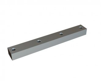Rotor knife 399x50x35, PremiumCut, 4x M16 thread, Y version for Eldan Recycling Eldan HPG 165