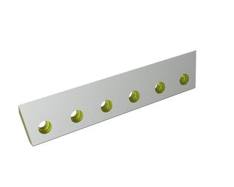 Rotor knife 400x88x24 StandardCut, 6 countersunk holes, cutting edge 45°, X version for Heinrich Dreher Maschinenbau 
