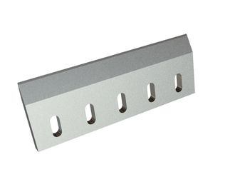 Rotor knife 447x160x22, PremiumCut, 5 slotted holes, cutting edge 5x35°/25°, X version for Herbold Meckesheim USA - Resource Recycling Systems Inc. Herbold SML 60/100
