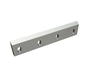 Rotor knife 470x100x22, PremiumCut, 4 slotted holes, cutting edge 4x58°/53°, X version for Herbold Meckesheim USA - Resource Recycling Systems Inc. Herbold SML 60/100