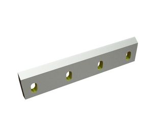 Rotor knife 470x100x22, StandardCut, 4 slotted holes, cutting edge 4x58°/53°, X version for Herbold Meckesheim USA - Resource Recycling Systems Inc. Herbold SML 60/100