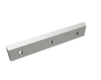 Rotor knife 499x90x23, PremiumCut, 3 slotted holes, cutting edge 55°, 2xM10 threads, Y version for Genox Recycling Tech 