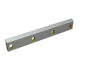 Rotor knife 500x80x22, StandardCut, 4 slotted holes, cutting edge 4x68°/58°, X version for MeWa | Ehehalt | Andritz MeWa | THM Recycling Mewa USM 1000
