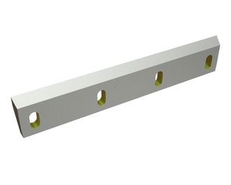 Rotor knife 568x100x28, StandardCut, 4 slotted holes, cutting edge 50°, 2xM10, X version for Herbold Meckesheim USA - Resource Recycling Systems Inc. 