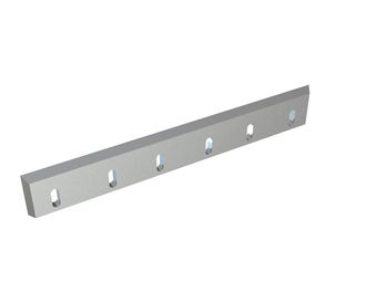 Rotor knife 600x85x15, PremiumCut, 6 slotted holes, cutting edge 53°, X version for Hosokawa Alpine AG 