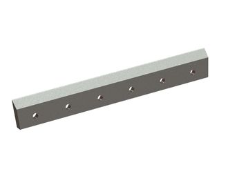 Rotor knife 640x88x24, PremiumCut, 6 countersunk holes, cutting edge 4x55°/45°, X version for Heinrich Dreher Maschinenbau 