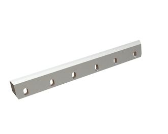 Rotor knife 645x80x20 Premium Line 6 long slots, edge 11x60°/50°, X-version for Herbold Meckesheim USA - Resource Recycling Systems Inc. Herbold HR 102 P