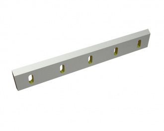 Rotor knife 740x100x22 Eco Line 5x long slots, edge 50°, X-version for Herbold Meckesheim USA - Resource Recycling Systems Inc. Herbold SML 60/145