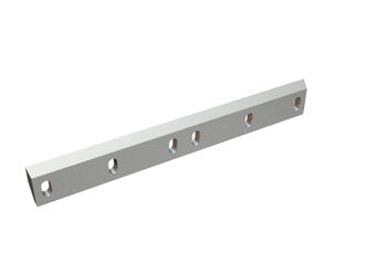 Rotor knife 770x100x22 Premium Line 6 long slot, blade 50°, X-version for Herbold Meckesheim USA - Resource Recycling Systems Inc. Herbold SML 30/80