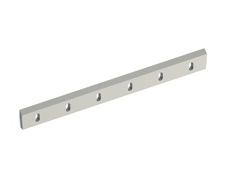 Rotor knife 970x100x22 Premium Line, 2xM12, 4xM10, 6 long holes, cutting edge 50°, X-variant for Herbold Meckesheim USA - Resource Recycling Systems Inc. 