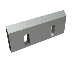 Rotor knife center 210x90x20, PremiumCut, 2 slotted holes, 2x M10 threads, Y version for Hosokawa Alpine AG 