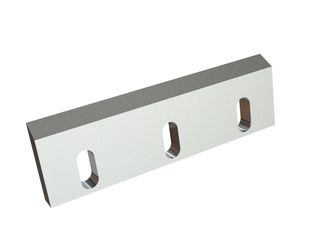 Rotor knife center 332x100x24, Premium Line, 3 slotted holes, cutting edge 60°, X version for Wipa Werkzeug- und Maschinenbau GmbH 