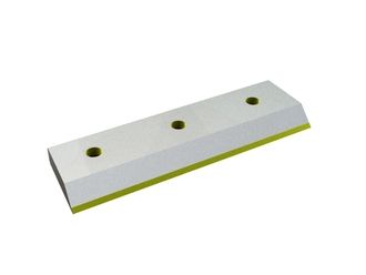 Rotor knife left 190x57x14, Eco Line, 3 countersunk holes, cutting edge 45°, version Y for Heinrich Dreher Maschinenbau 