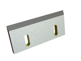Rotor knife right 200x85x15, StandardCut, 2 slotted holes, 2xM8 threads, X version for Hosokawa Alpine AG 