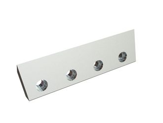 Rotor knife right 290x85x26 Premium Line 4 counter-sunk holes, blade 4x35°/45°, Y-version 