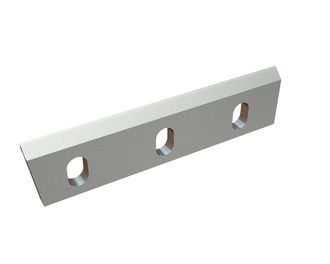 Rotor knife right 304x73x14, PremiumCut, 3 slotted holes, cutting edge 3x55°/50°, X version for Rapid Granulator AB 