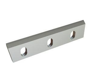 Rotor knife right 304x73x14, PremiumCut, 3 slotted holes, cutting edge 4.5x51°/56°, X version for Rapid Granulator AB 