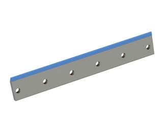 Rotor knife right 710x109x19, Hybrid Line, 5 slotted holes, cutting edge 35° for Cumberland 