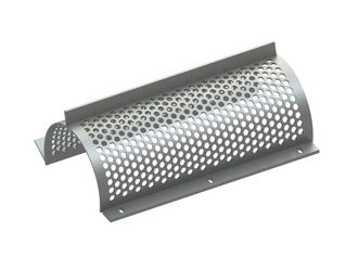 Sceen basket 594 wide, sheet thickness t=5 Eco for Weima Maschinenbau GmbH 