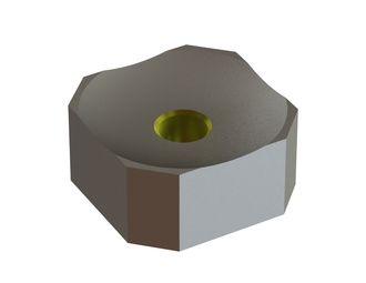 Schneidkrone 60x60x28,5 Eco Line M18 Gewinde, X-Variante für Vecoplan 