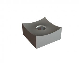 Schneidkrone 60x60x30 Premium Line für Vecoplan Vecoplan VAZ (mittlere Baureihe)