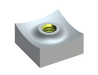Schneidkrone 60x60x30, StandardCut, M16 Gewinde, X-Variante für Zerma | AMIS Zerma ZXS 2000