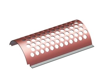 Screen basket 1037 wide, sheet thickness t=10 rigtht, hole Ø60, bar width 17/18.1 for Eldan Recycling 