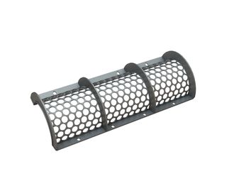 Screen basket 1300 mm wide, screen plate thickness t=8, perforation Ø50 ligament 8, 4 ribs for Vecoplan Vecoplan VAZ 1300