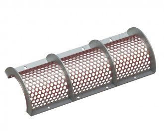 Screen basket 1300 wide, sheet thickness t=8 for Vecoplan LLC (Retech) Vecoplan VAZ 1300