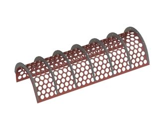 Screen basket 1980 wide, sheet thickness t=10 for Zeno Zerkleinerungsmaschinen 