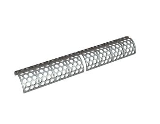 Screen basket 2000 wide, 2-part (2-piece), plate thickness t=15, perforation Ø60, ligament 15 for Weima Maschinenbau GmbH 