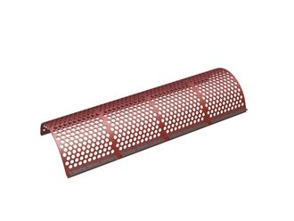 Screen basket 2030 mm wide, screen plate thickness t=12, perforation Ø35 ligament 10, Hardox for Vecoplan Vecoplan VAZ 2000