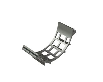 Screen basket 340 breit, sheet thickness t=25 hole Ø120, bar width 26 for Lindner Recyclingtech Lindner Polaris