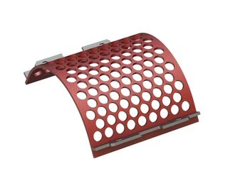 Screen basket 414 wide, sheet thickness t=10 for Vecoplan LLC (Retech) Vecoplan V-ECO 1300