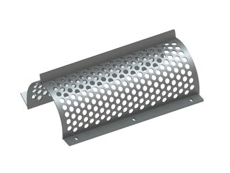 Screen basket 594 wide, sheet thickness t=5 for Weima Maschinenbau GmbH 