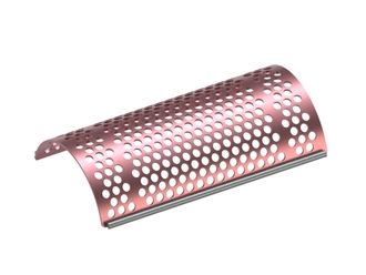 Screen basket 600 wide, sheet thickness t=6 for Zerma | AMIS 