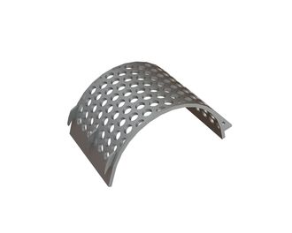 Screen basket 618 mm wide, screen plate thickness t=25, perforation Ø60 ligament 24/25.3 for Vecoplan LLC (Retech) 