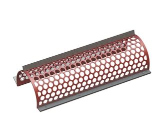Screen basket 798 wide, sheet thickness t=5 for Weima Maschinenbau GmbH 