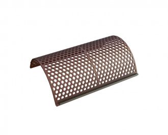 Screen basket 999 wide, sheet thickness t=12 hole Ø30, bar width 12, removable, without suppor for Vecoplan LLC (Retech) 