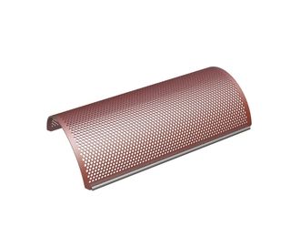 Screen basket, width 1002 mm, perforated plate thickness t=8, perforation Ø12, ligament 4, Hardox for Zerma | AMIS 