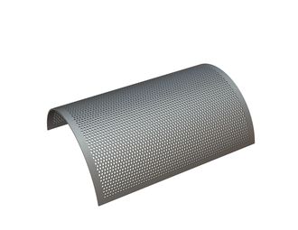 Screen basket, width 1003 mm, perforated plate thickness t=8, perforation Ø10, ligament 5 for Zerma | AMIS 