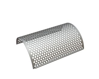 Screen basket, width 1003 mm, perforated plate thickness t=8, perforation Ø14, ligament 6 for Zerma | AMIS 