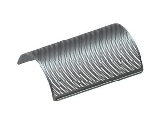 Screen basket width 1160, screen plate thickness t=10, perforation Ø12, ligament 4, structural steel for Herbold Meckesheim GmbH 
