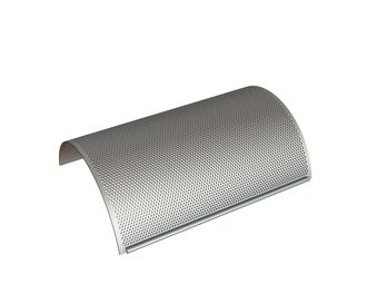 Screen basket, width 1164 mm, perforated plate thickness t=10, perforation Ø10, ligament 5 for Zerma | AMIS 
