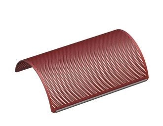 Screen basket, width 1165 mm, perforated plate thickness t=10, perforation Ø12, ligament 4, Hardox for Zerma | AMIS 