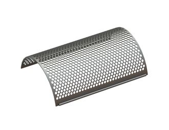 Screen basket, width 1165 mm, perforated plate thickness t=10, perforation Ø15, ligament 5 for Zerma | AMIS 