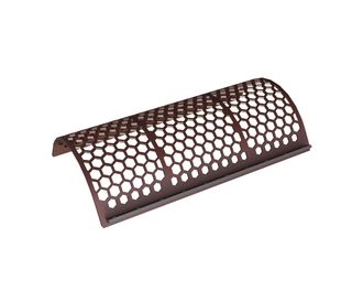 Screen basket width 1245, plate thickness t=12, hexagonal perforation width across flats 50 for Vecoplan LLC (Retech) 